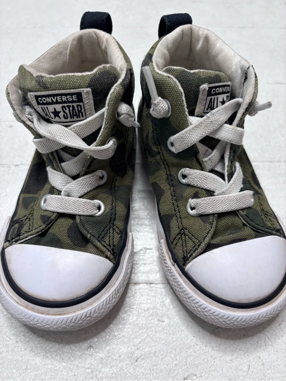 Converse Chuck Taylor Toddler All Stars High Top Camouflage Size 7 - Picture 6 of 9